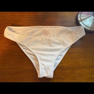 White Target swimsuit bottoms NEVER WORN
